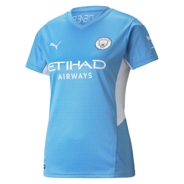 Camiseta Manchester City 1ª Mujer 2021-2022